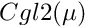 $ Cgl2(\mu) $